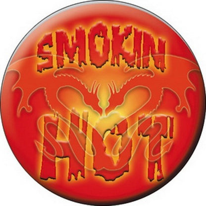 Dragons Smokin Hot Dragon Button B-3799