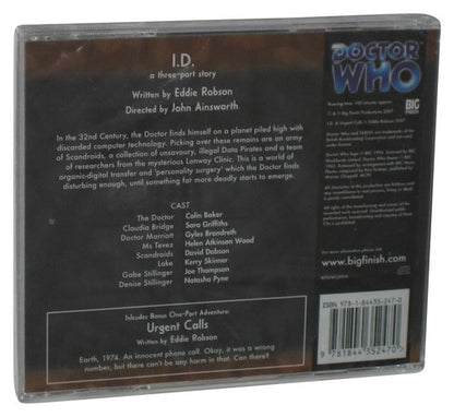 Doctor Who I.D. (2007) Eddie Robson Audio CD