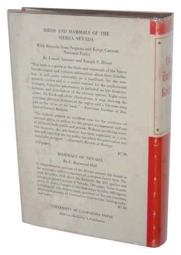 California Grizzly (1978) Hardcover Book - (Tracy I. Storer & Lloyd P. Tevis Jr.)