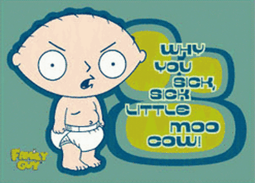 Family Guy Moo Cow Magnet FM1583