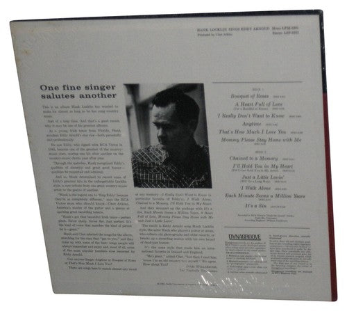 Hank Locklin Sings Eddy Arnold (1965) LP Vinyl Record