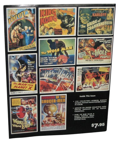 Color Collectors Guide Winter 1990 Magazine Book #1 - (Horror, Science Fiction, Fantasy Movie Posters & Lobby Cards)