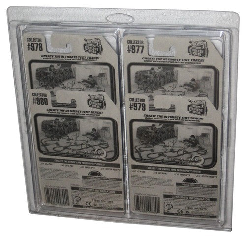 Hot Wheels Terrorific Series Lot Set 1-4 w/ Plastic Protector - (At-A-Tude, Sweet 16 II, Cat-A-Pult & Splittin' Image II)