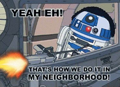 Family Guy Blue Harvest Yeah Eh Magnet FM2613