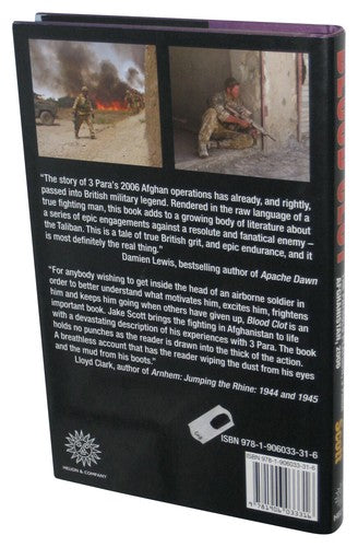 Blood Clot (2006) Hardcover Book - (In Combat with the Patrols Platoon, 3 Para, Afghanistan)