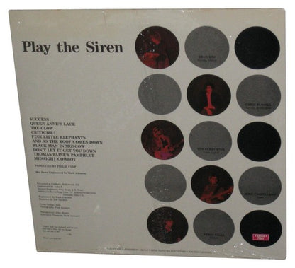 Play The Siren Learning From Las Vegas LP Vinyl Record