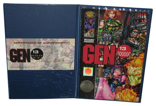 Gen 13 1/2 March Seal of Wizard Press Authenticity Comic Book w/ COA & Case
