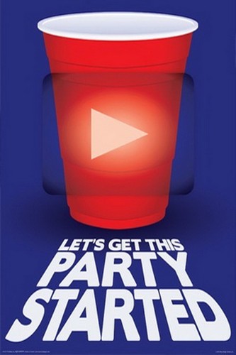 Red Cup Let's Get This Party Started Poster 241137