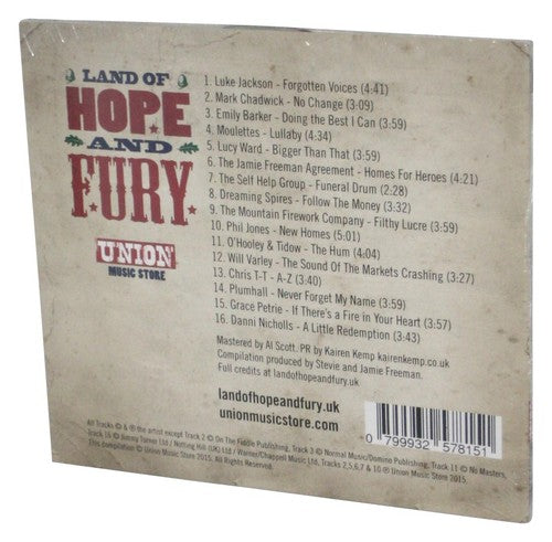 Land of Hope & Fury Music CD