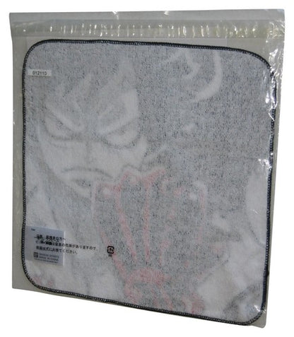 One Piece Monkey D. Luffy Red Fist Bandai Japan White & Black Anime Towel
