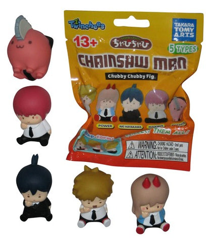 Chainsaw Man Chubby Chubby Figure 2-Inch Twinchees Mini Figure Blind Pack - (Lot of 2)