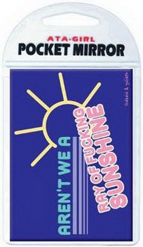 David and Goliath Ray of Sunshine Pocket Mirror 50549