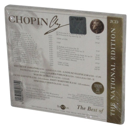Chopin: The Best of National Edition Audio Music CD Box Set - (2 CDs)