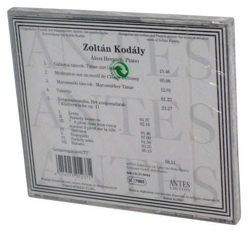 Zoltan Kodaly Dances From Galanta Meditation Audio Music CD