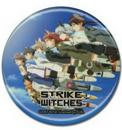 Strike Witches Crew Anime Button GE-6763