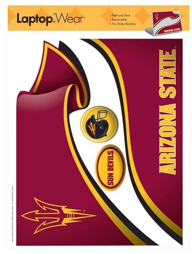 University of Arizona State Sun Devils Roommates Peel and Stick Laptop Wear Sticker RMK1947SS