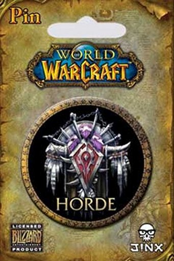 World of Warcraft Jinx (2009) Horde 1.5 Inch Button