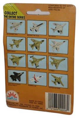 Funrise Micro Action Jet Planes (1989) Collector Series II Toy Replica Planes 2-Pack B