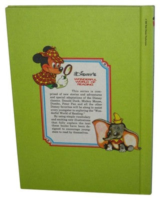 Disney Peter Pan And Wendy (1981) Wonderful World Reading Hardcover Book