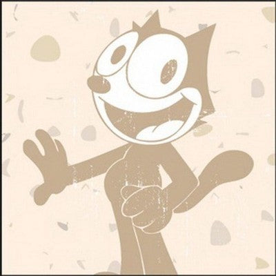 Felix The Cat Left Tan Button B-FTC-0020