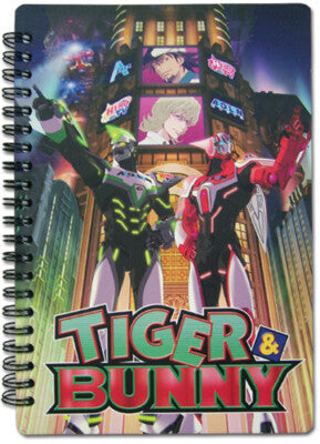 Tiger & Bunny Characters Anime Notebook GE-43001