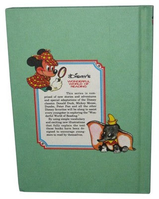 Disney Pinocchio And The Whale (1977) Wonderful World Reading Hardcover Book