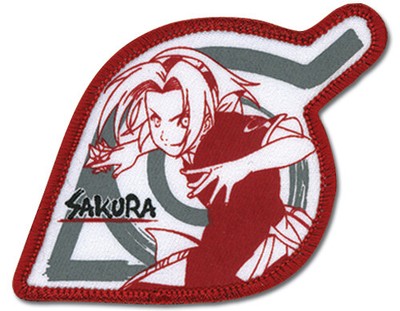 Naruto Sakura Leaf Village Pink Anime Patch GE-7257