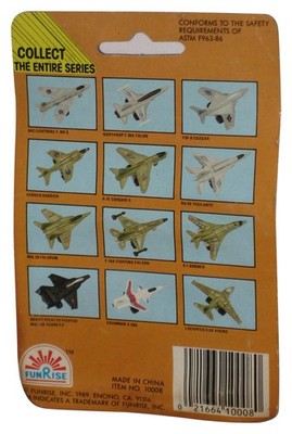 Funrise Micro Action Jet Planes Navy (1989) Collector Series II Toy Replica Planes 2-Pack