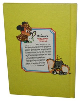 Disney The Big Bad Wolf And Li'l Wolf (1980) Wonderful World Reading Hardcover Book