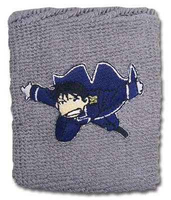 Full Metal Alchemist Roy Mustang Anime Grey Wristband GE-6281