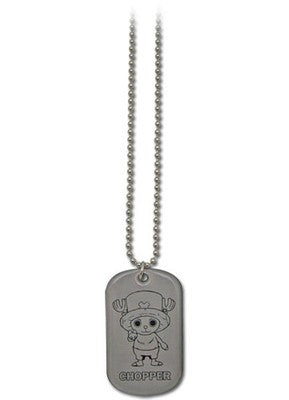 One Piece Chopper Dog Tag Anime Cosplay Necklace GE-8285