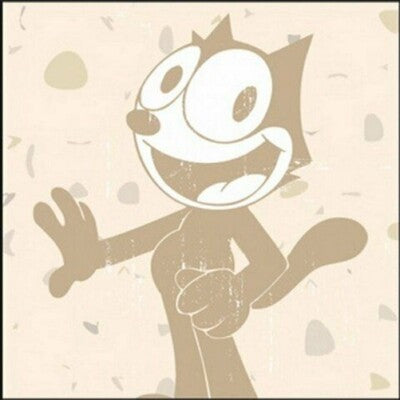 Felix The Cat Left Tan Button B-FTC-0020