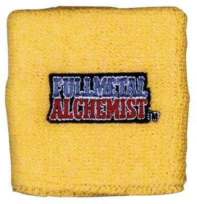 Full Metal Alchemist Anime Yellow Logo Wristband GE-7726