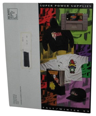Nintendo Power Super Supplies Fall Winter 1993 Video Game Catalog Book
