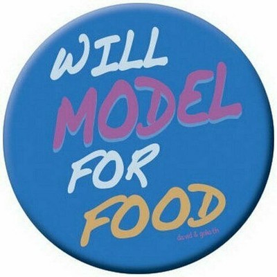 David and Goliath Will Model For Food Button 81305