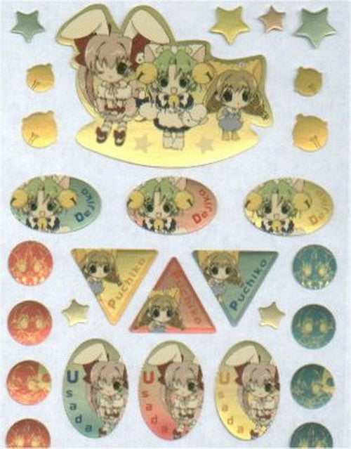 Di Gi Charat Foil Sticker Sheet (C)
