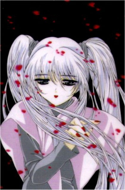 Nadesico Ruri Red Spots Laminated Trading Card 00015