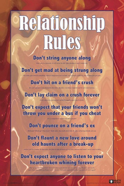 Relationship Rules Poster 24260