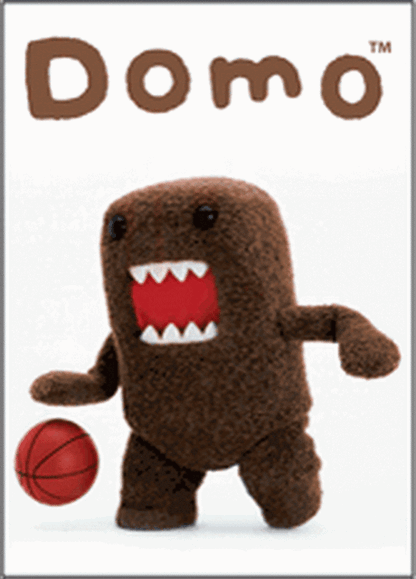 Domo-Kun Basketball Superstar Magnet DM2395
