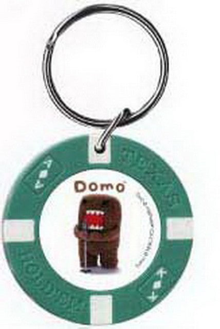 Domo-Kun Singing Hot Properties Poker Chip Keychain DK2030