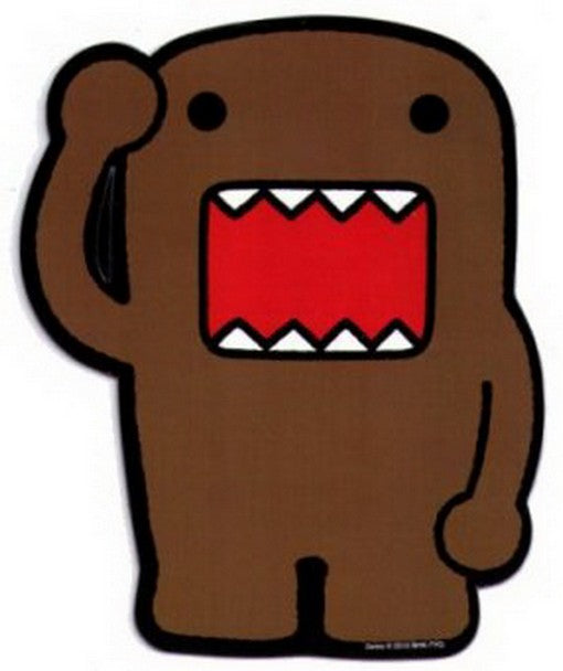 Domo-Kun Salute Hot Properties Anime Car Magnet DMB265
