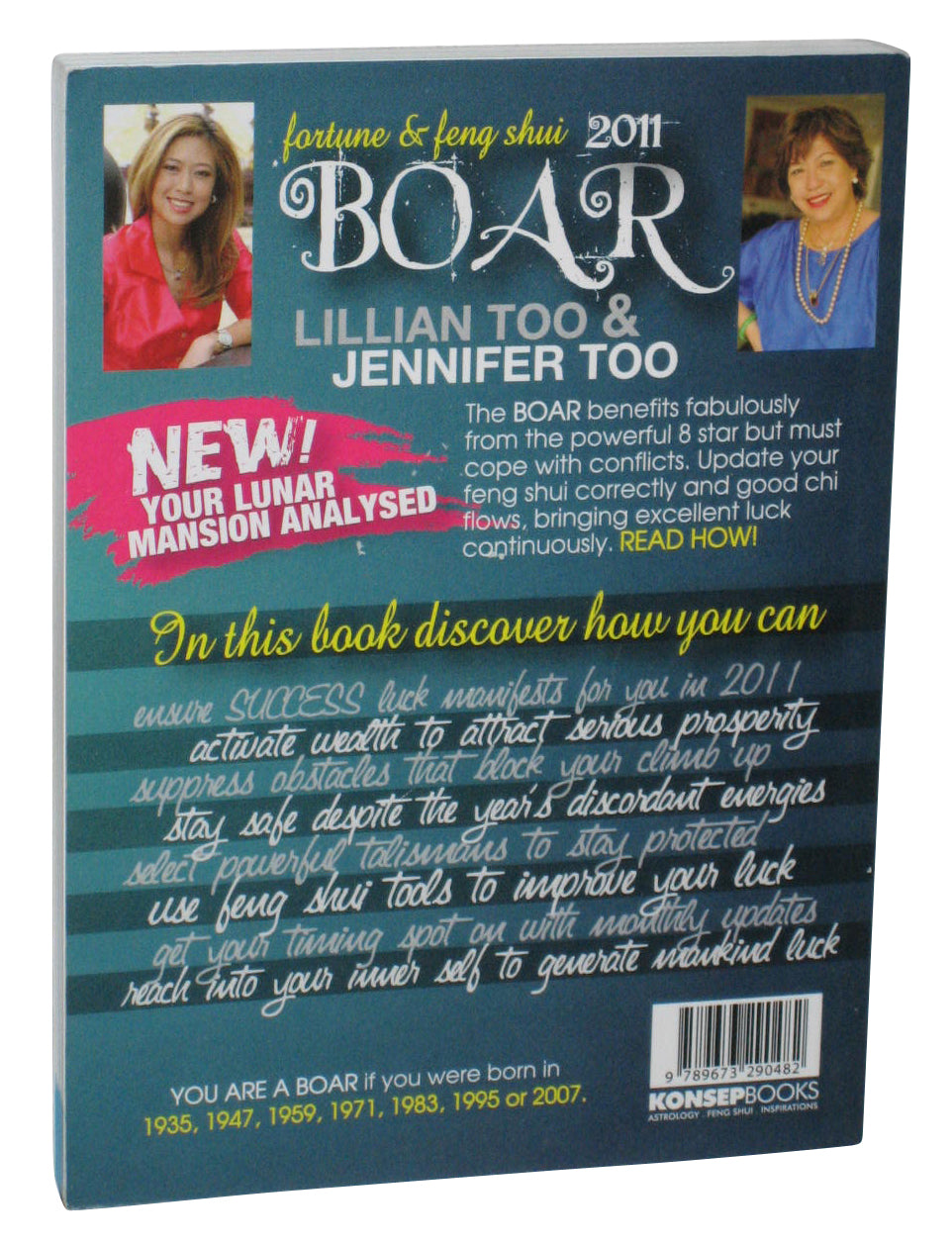 Fortune & Feng Shui 2011 Boar Paperback Book - (Lillian & Jennifer Too)