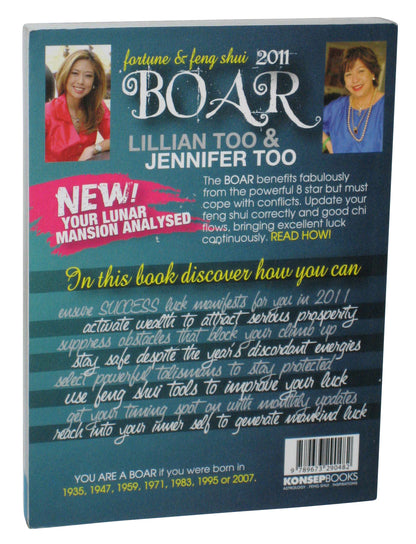 Fortune & Feng Shui 2011 Boar Paperback Book - (Lillian & Jennifer Too)