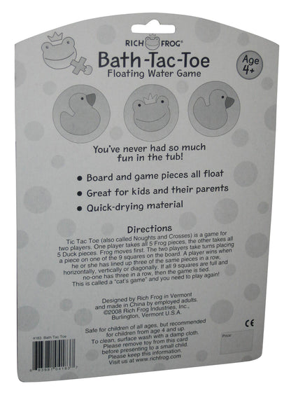 Bath-Tac-Toe Floating Water Game