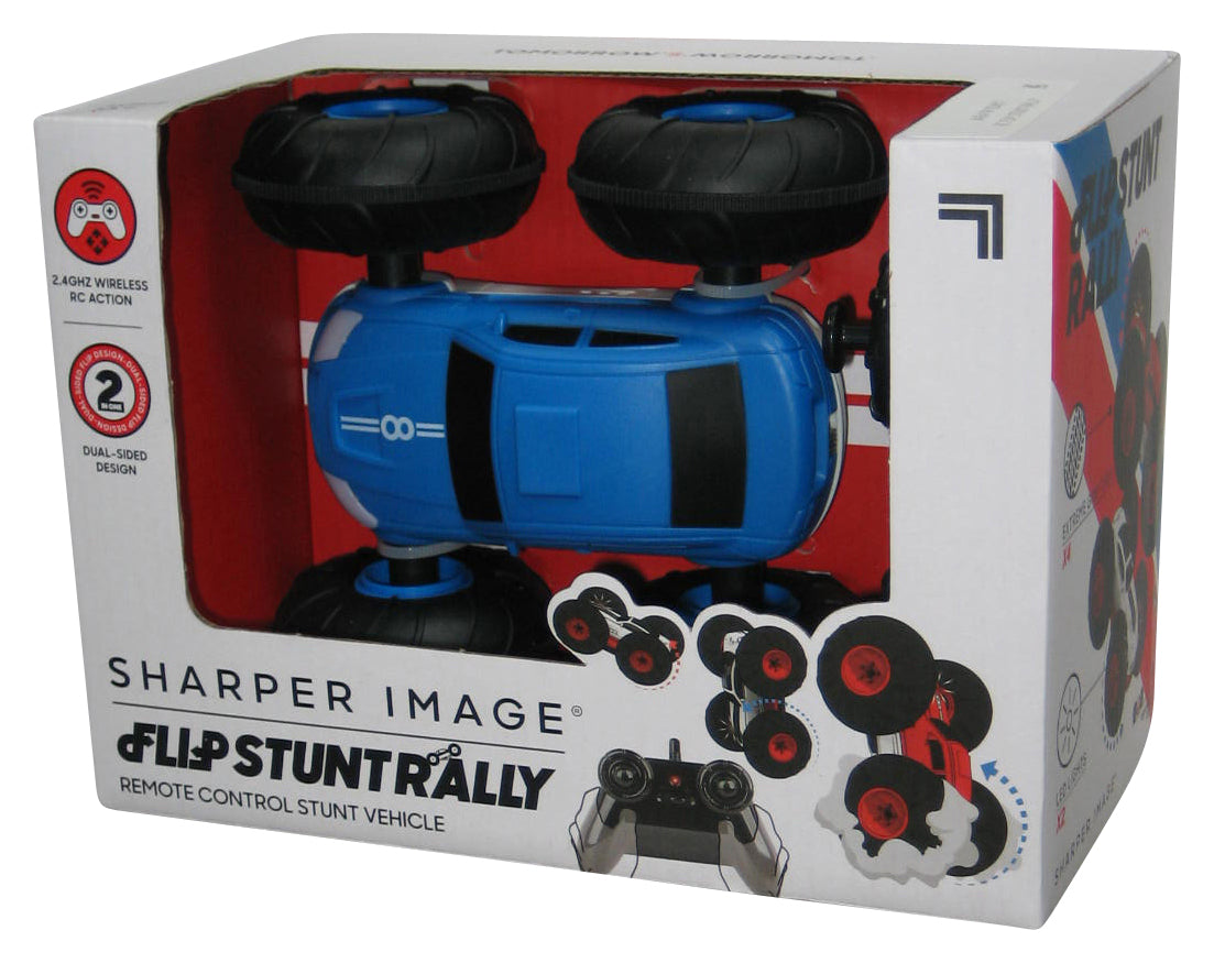 Sharper Image Flip Stunt Rally Remote Control Stunt 2.4GHZ Wireless RC Vehicle Toy Car