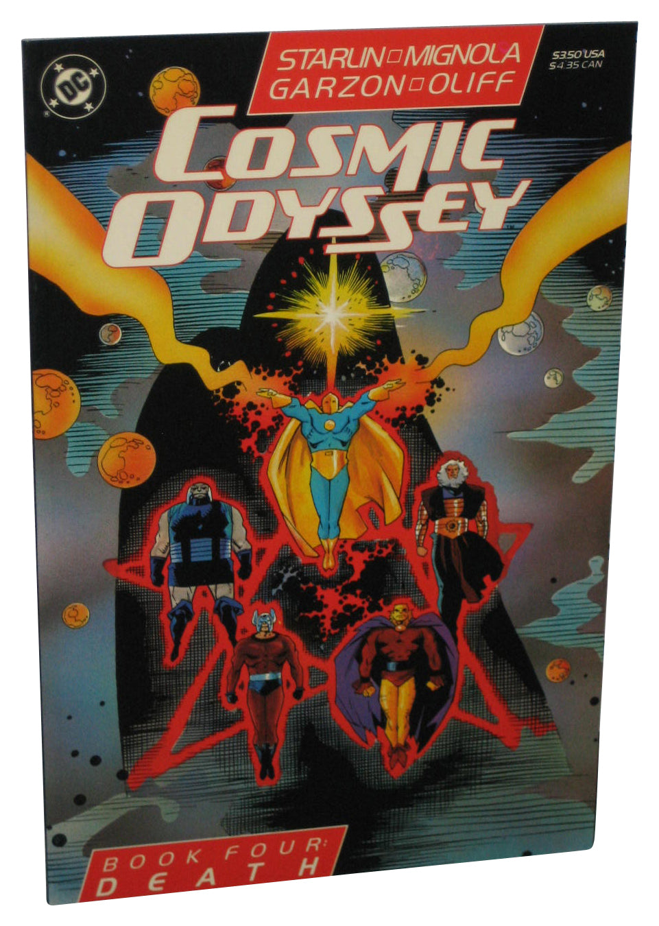 DC Comics Cosmic Odyssey Vol. 4 Death (1988) Paperback Book