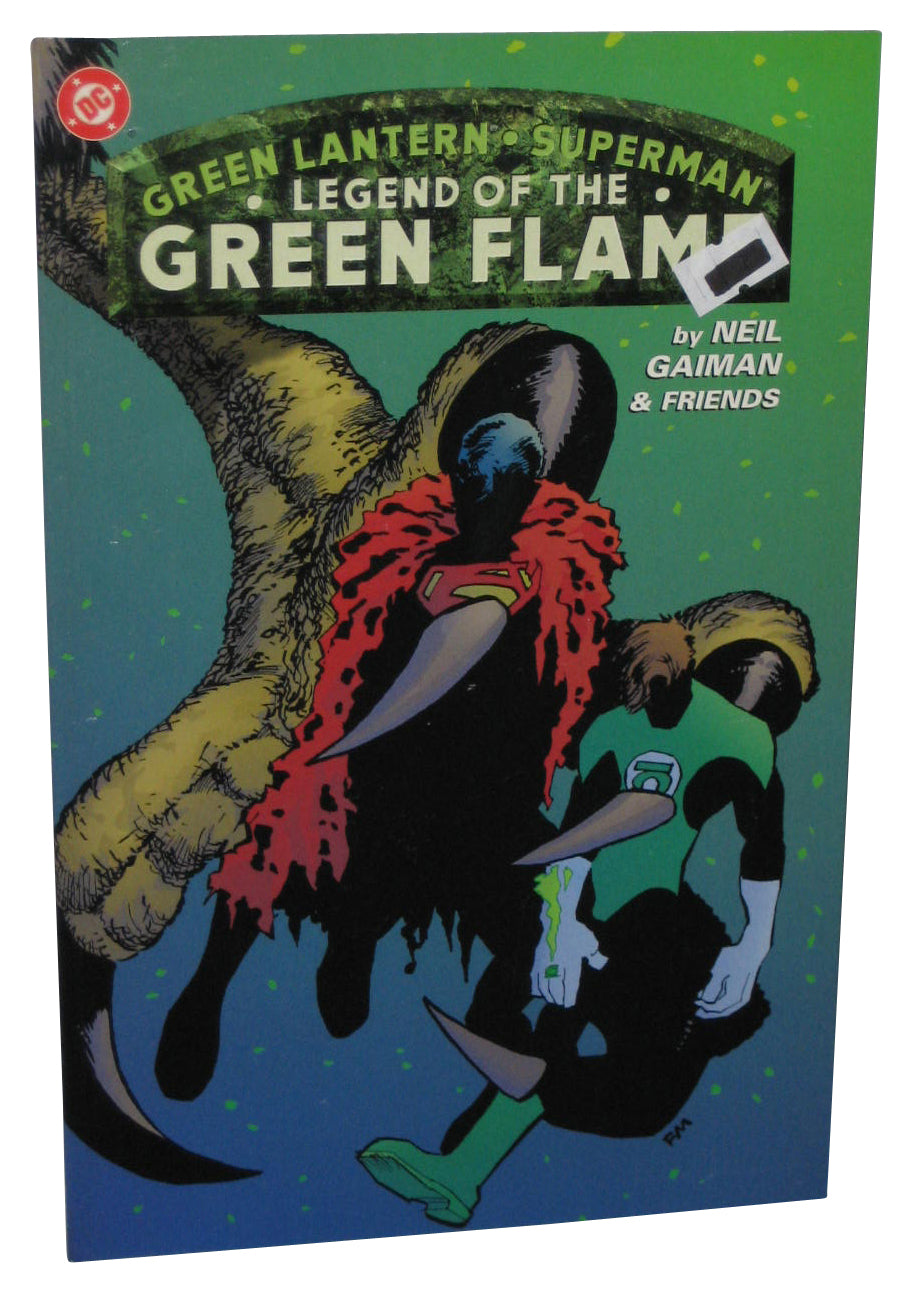 DC Green Lantern Superman Legend of The Green Flame (2000) Paperback Book