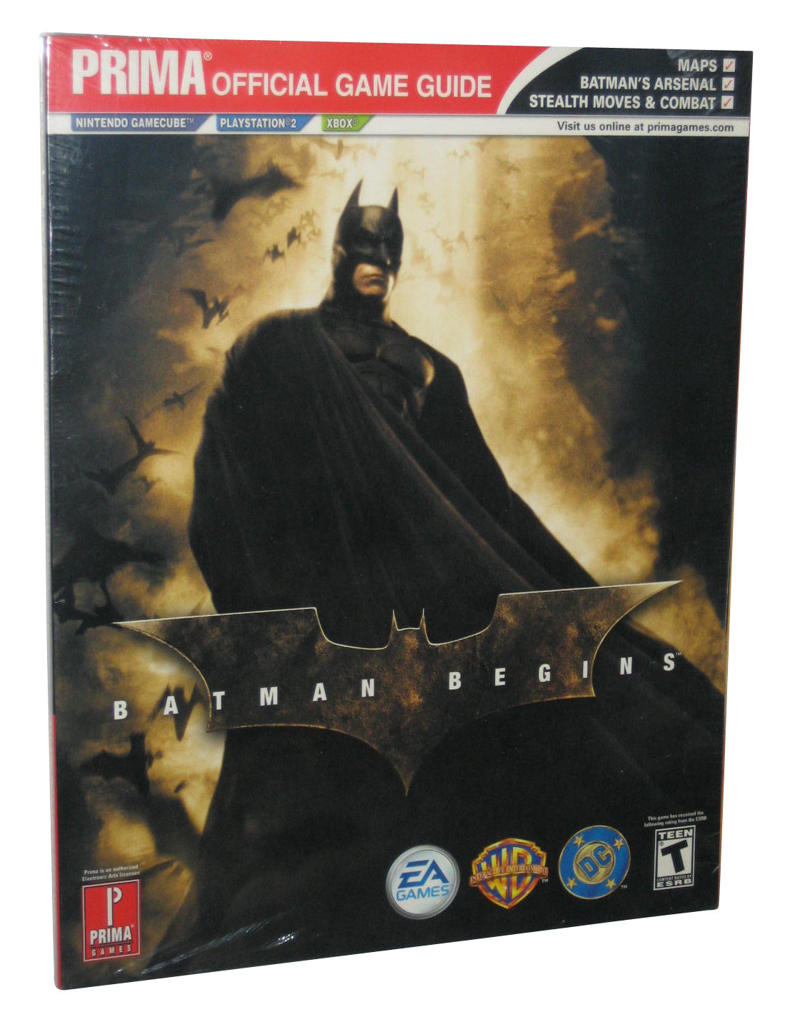 Batman Begins Prima Games Official Strategy Guide Book
