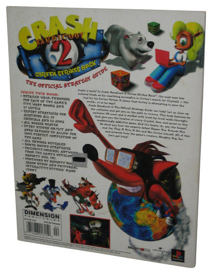 Crash Bandicoot 2 Cortex Strikes Back Official Strategy Guide Book