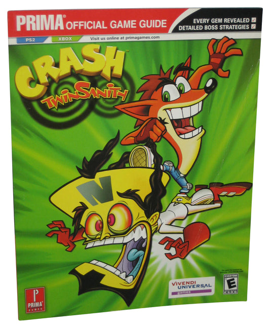 Crash Twinsanity Prima Games (2004) Official Strategy Guide Book